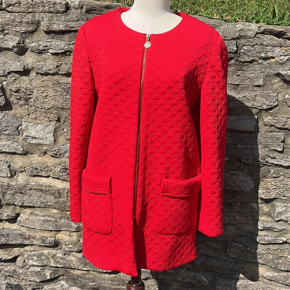 Anne Klein Women's Mid Weight Quilted Jacket, Size L (596) - Picture 2 of 7